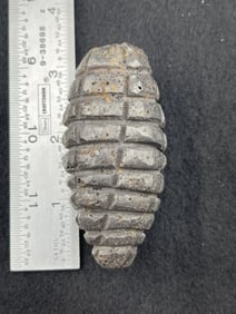 Hematite Corn Effigy Indian Artifact Arrowhead