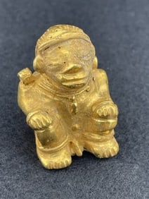 Tumbaga Tairona Gold Figurine UNKNOWN MATERIAL