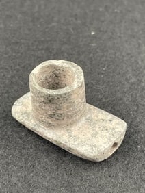 Miniature Stone Pipe Indian Artifact Arrowhead