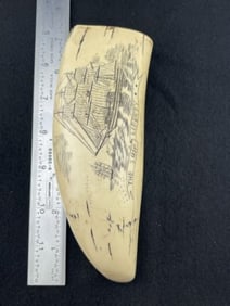 Scrimshaw Resin Art