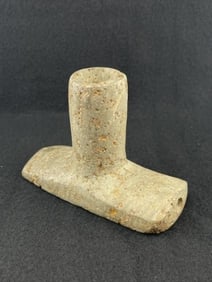 Stone Pipe Indian Artifact Arrowhead