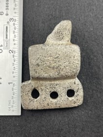 Stone Pipe Indian Artifact Arrowhead