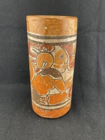 Pre-Columbian Pottery Vessel Indian Artifact Arrowhead