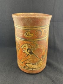 Pre-Columbian Pottery Vessel Indian Artifact Arrowhead