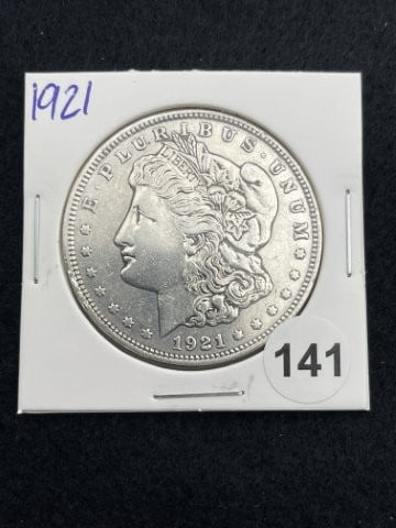 1921 Morgan Silver Dollar Coin (1 of 2)