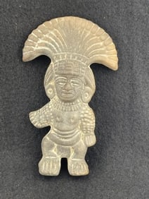 Pre-Columbian Pottery Effigy Indian Artifact Arrowhead