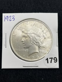 1923 Peace Silver Dollar Coin