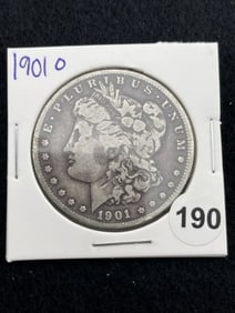 1901 O Morgan Silver Dollar Coin