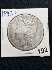 1883 O Morgan Silver Dollar Coin