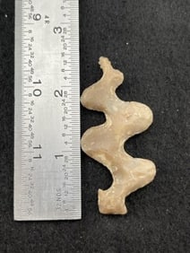 Snake Effigy Indian Artifact Arrowhead
