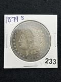 1879 S Morgan Silver Dollar Coin
