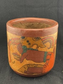 Pre-Columbian Pottery Vessel Indian Artifact Arrowhead