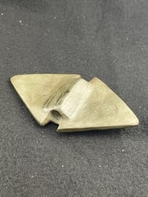 Bannerstone Indian Artifact Arrowhead