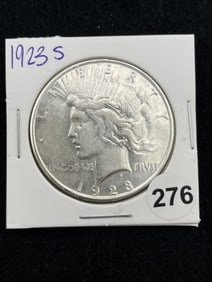 1923 S Peace Silver Dollar Coin