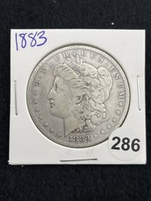 1883 Morgan Silver Dollar Coin