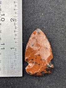 Pre-Columbian Mahogany Obsidian Arrowhead