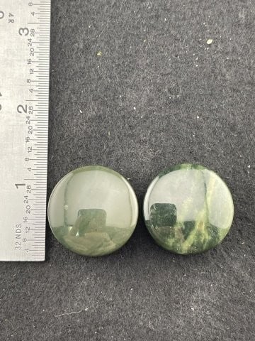 Pair of Ear Spools Indian Artifact Arrowhead (1 of 3)