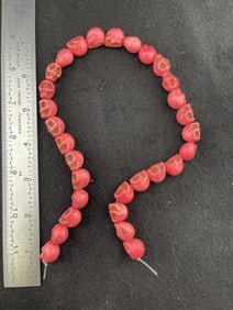 Trade Beads Indian Artifact Arrowhead