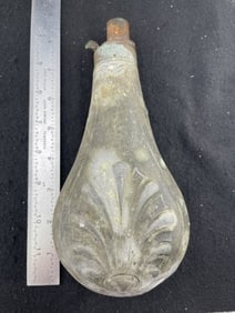 Metal Powdered Flask