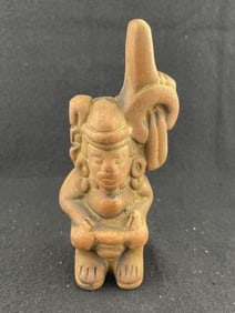 Pre-Columbain Pottery Vessel Indian Artifact Arrowhead