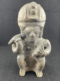 Pre-Columbain Pottery Vessel Indian Artifact Arrowhead