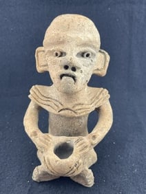 Pre-Columbain Pottery Vessel Indian Artifact Arrowhead