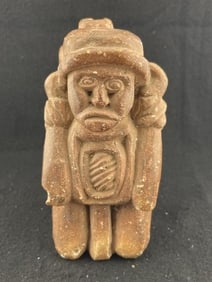 Pre-Columbain Pottery Vessel Indian Artifact Arrowhead