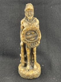 Stone Human Effigy Indian Artifact Arrowhead