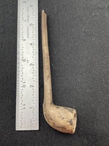 Trade Pipe Indian Artifact Arrowhead: KEY WORDS: INDIAN ARTIFACT ARTIFACTS ARROWHEAD ARROWHEADS NATIVE AMERICAN MISSISSIPPIAN QUAPAW CADDO POTTERY COINS MORGAN DOLLAR PEACE DOLLAR SILVER COINS. All coins have been Sigma tested for authent