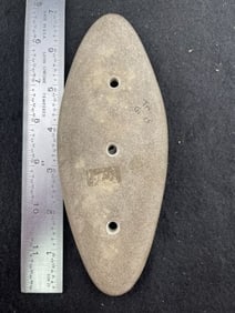 Gorget Indian Artifact Arrowhead