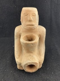 Pre-Columbian Pottery Vessel Indian Artifact Arrowhead