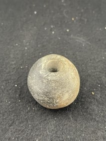 Pottery Bead Indian Artifact Arrowhead