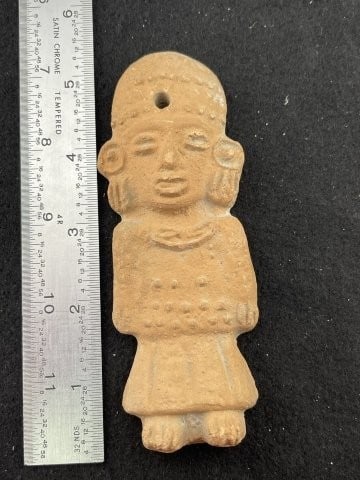 Pre-Columbian Pottery Pendant Indian Artifact Arrowhead: KEY WORDS: INDIAN ARTIFACT ARTIFACTS ARROWHEAD ARROWHEADS NATIVE AMERICAN MISSISSIPPIAN QUAPAW CADDO POTTERY COINS MORGAN DOLLAR PEACE DOLLAR SILVER COINS. All coins have been Sigma tested for authent