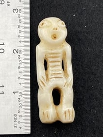 Stone Human Effigy Indian Artifact Arrowhead