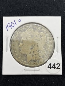 1901 O Morgan Silver Dollar Coin