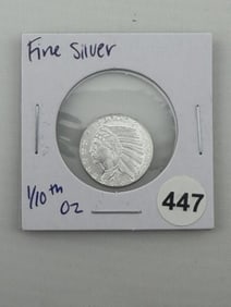 1/10th Fine Silver Coin