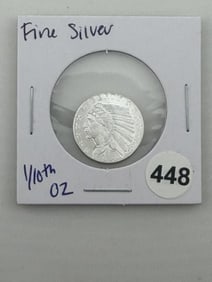 1/10th Fine Silver Coin