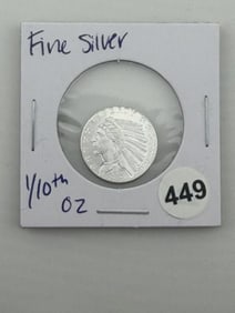 1/10th Fine Silver Coin