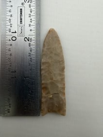 Millsand / Plainview Plaeo Stem Point - rare size - from North Texas Plains ex - Turner Collection