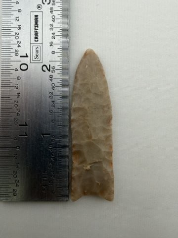 Millsand / Plainview Plaeo Stem Point - rare size - from North Texas Plains ex - Turner Collection (1 of 4)