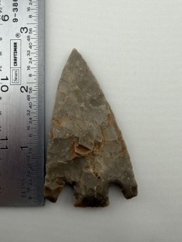 Marshall Point perfect size from Nolan County, Texas ex - Conners Collection Indian Artifact (1 of 3)