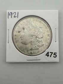 1921 Morgan Silver Dollar Coin