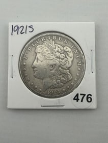 1921 S Morgan Silver Dollar Coin