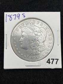 1879 S Morgan Silver Dollar Coin