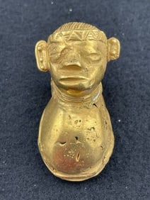 Tumbaga Tairona Gold Figurine UNKNOWN MATERIAL