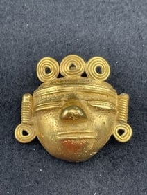 Tumbaga Tairona Gold Figurine UNKNOWN MATERIAL