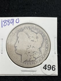 1889 O Morgan Silver Dollar Coin