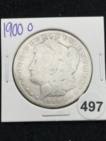 1900 O Morgan Silver Dollar Coin