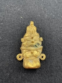 Tumbaga Tairona Gold Figurine UNKNOWN MATERIAL