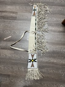 Beaded Gun Scabbord
